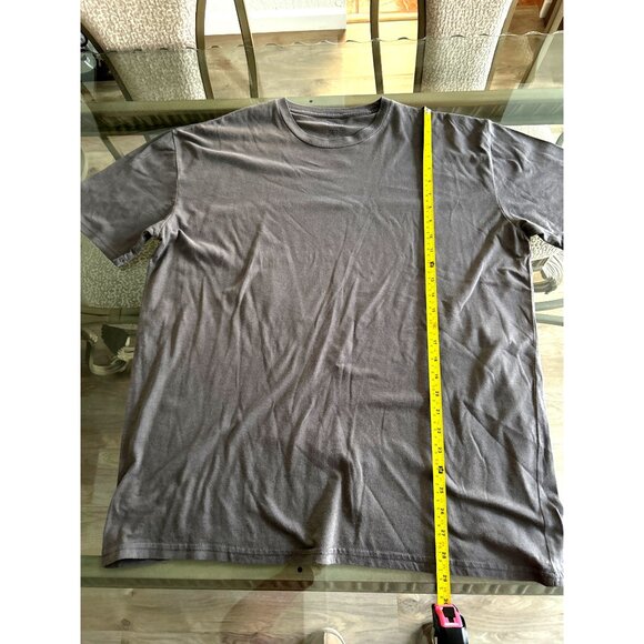 True Classic Large Crew Neck T-Shirt Charcoal Gray - Picture 8 of 8
